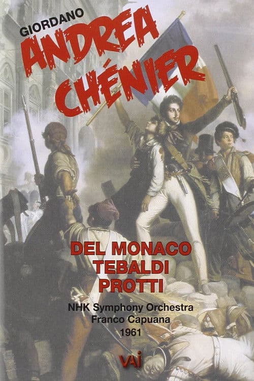 Del Monaco: Andrea Chenier poster