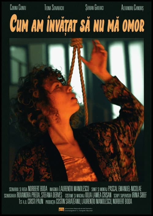 How I've learned not to kill myself poster