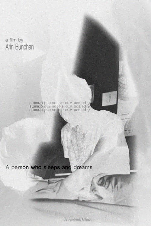 A person who sleeps and dreams poster