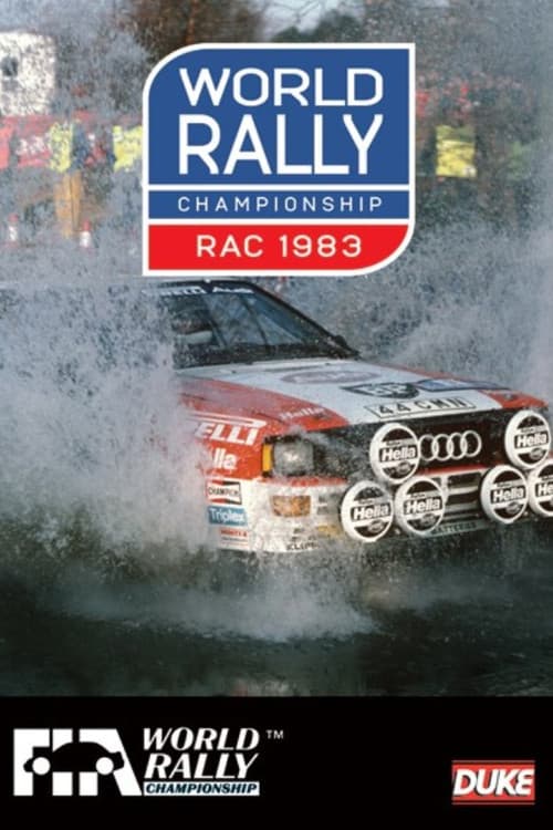 RAC Rally 1983 poster