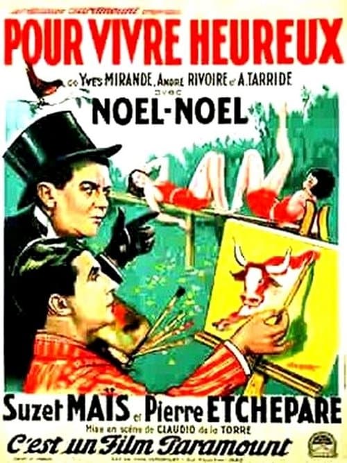 Pour vivre heureux poster