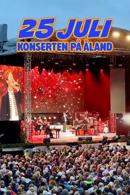 25 juli-konserten på Åland 2026 poster