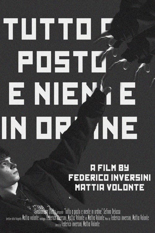 Tutto a posto e niente in ordine poster