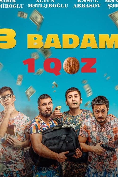 3 Almonds 1 Walnut poster