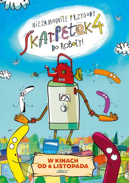 Niesamowite przygody skarpetek 4. Do roboty! poster