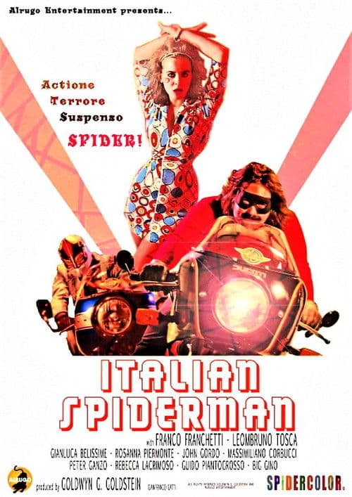Italian Spiderman poster