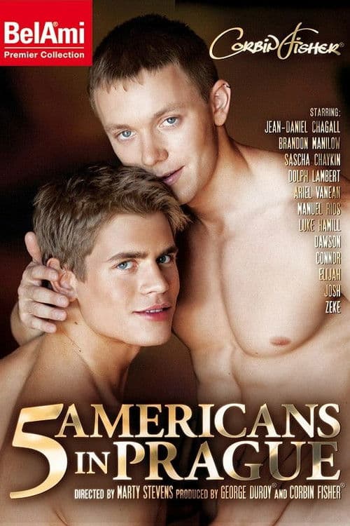 5 Americans in Prague poster