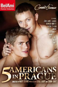 5 Americans in Prague poster