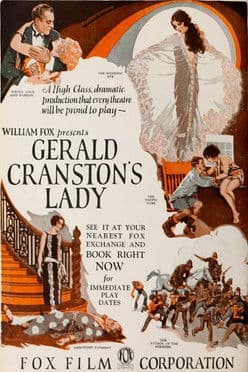 Gerald Cranston's Lady poster