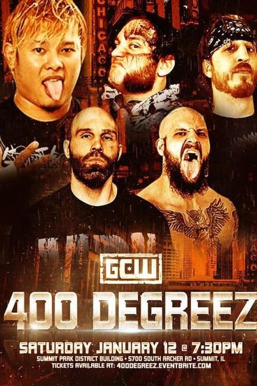 GCW 400 Degreez poster