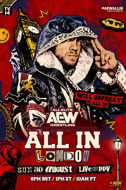 AEW All In 2026: London poster