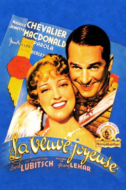 La Veuve joyeuse poster