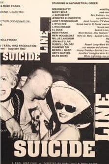 Suicide Line poster