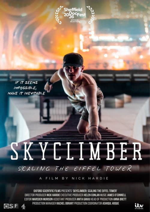 SKYCLIMBER - Scaling the Eiffel Tower poster