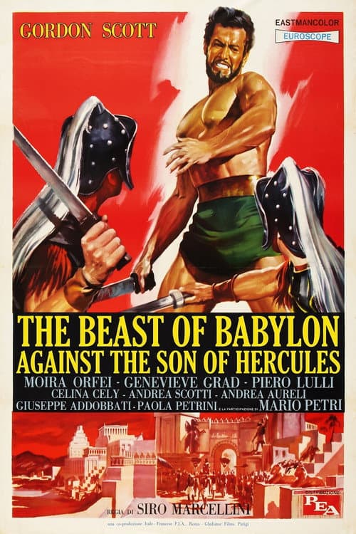 The Beast of Babylon Against the Son of Hercules poster