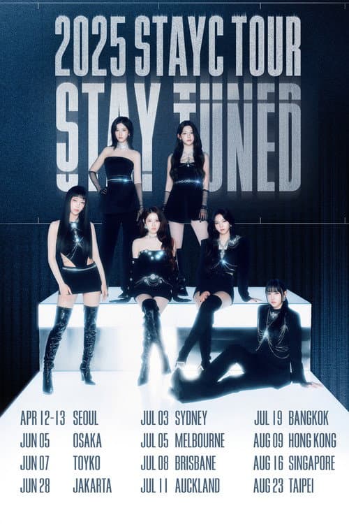 STAYC: STAY TUNED TOUR poster