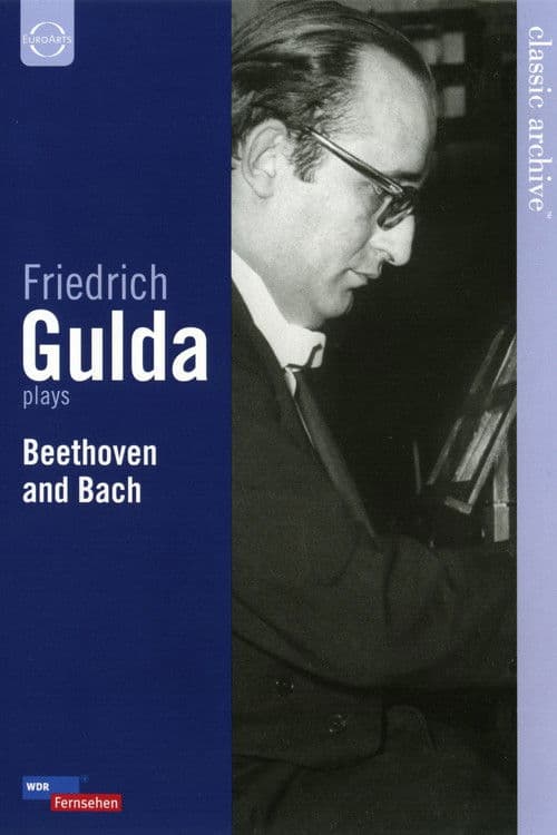 Friedrich Gulda plays Beethoven & Bach poster