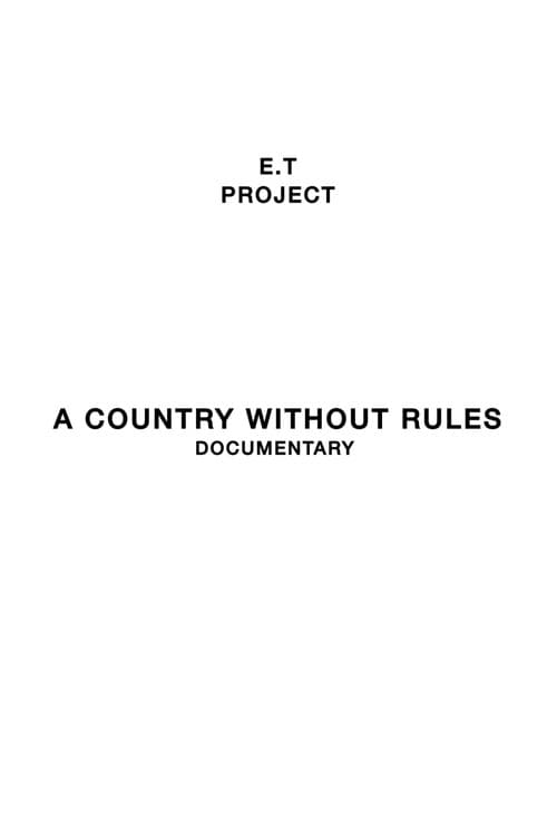 A Country Without Rules poster