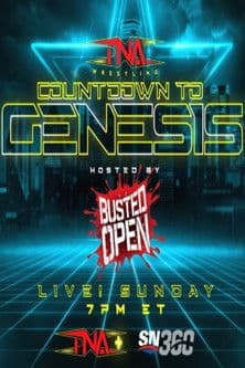 Countdown to TNA Genesis 2025 poster