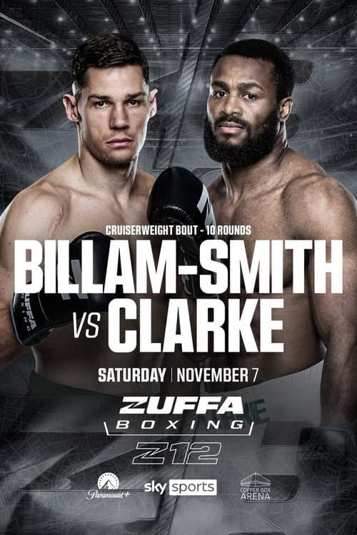 Chris Billam-Smith vs. Cheavon Clarke poster