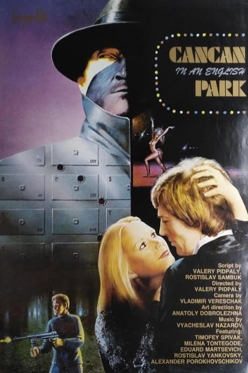 Cancan in an English Park poster