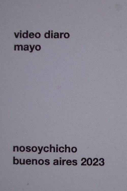 video diario poster
