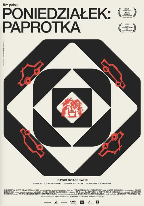 Poniedziałek: paprotka poster