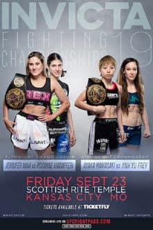 Invicta FC 19: Maia vs. Modafferi poster