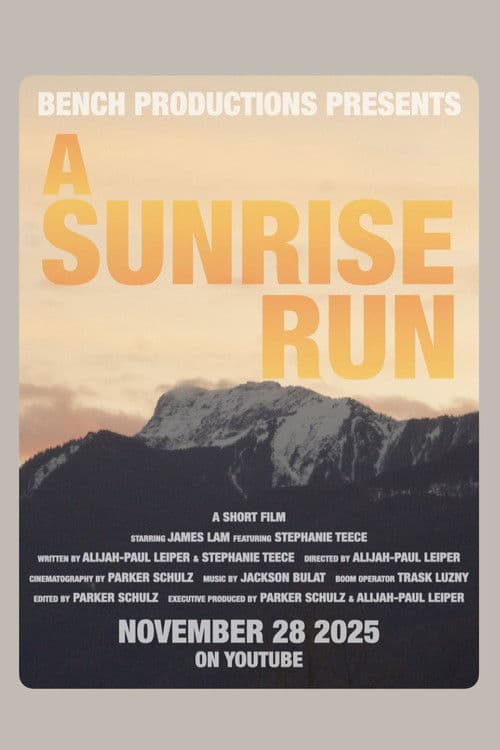 A Sunrise Run poster