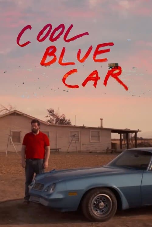 Cool Blue Car poster