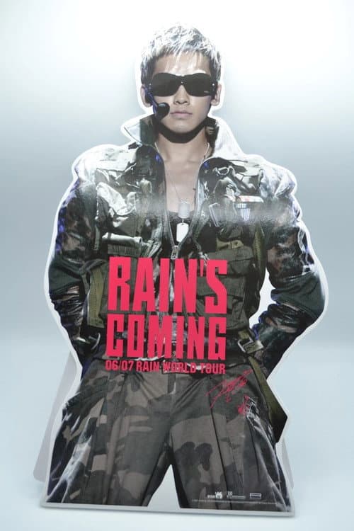 Rain's Coming 2006 Premiere 演唱会 poster