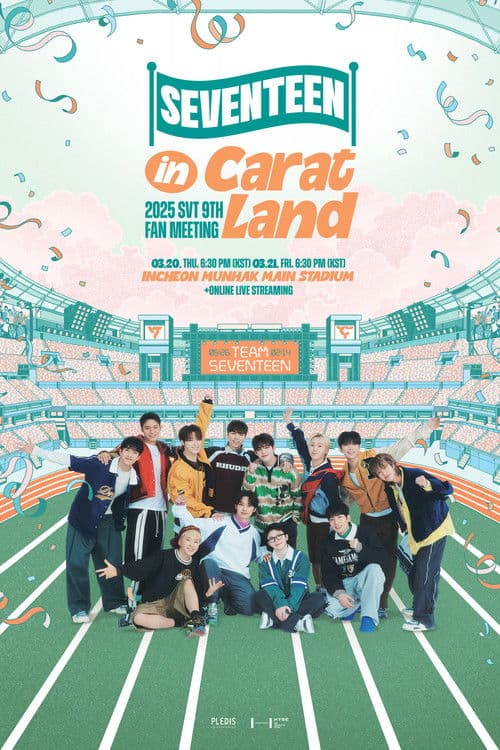 SEVENTEEN in CARAT LAND poster