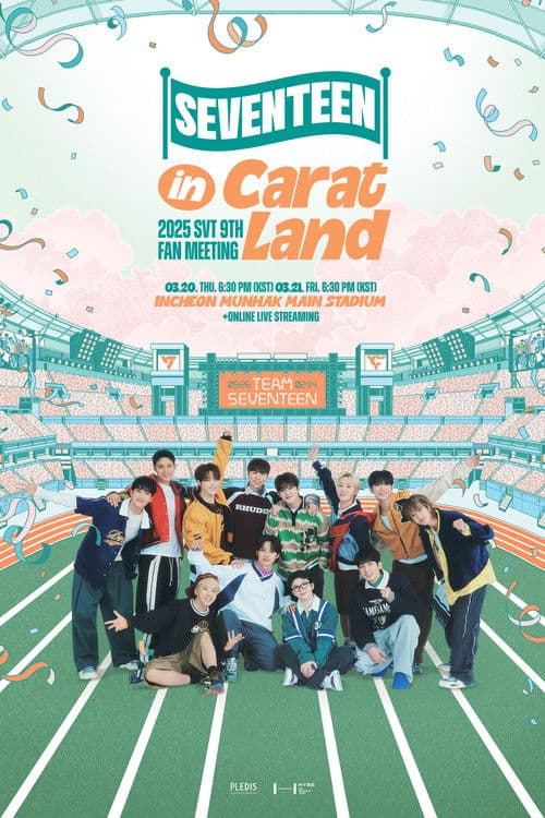 SEVENTEEN in CARAT LAND poster