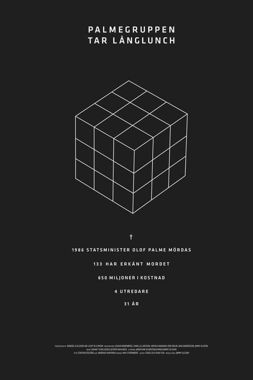 Palmegruppen goes for a very long lunch poster