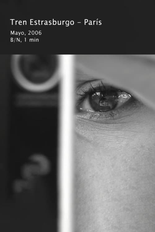 Train Strasbourg-Paris poster