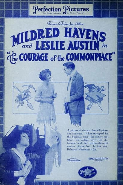 The Courage of the Commonplace poster