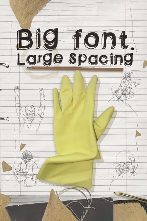 Big Font. Large Spacing poster