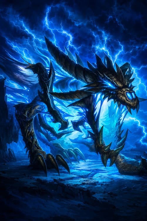 Modrý Drak poster