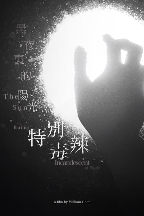 The Sun Burns Incandescent At Night poster