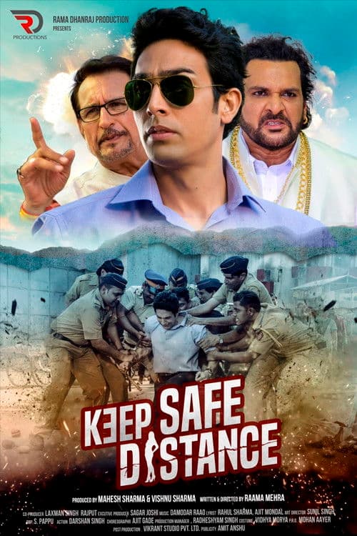 Keep Safe Distance poster