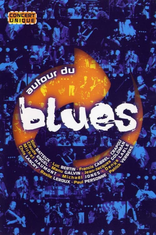 Autour du blues poster