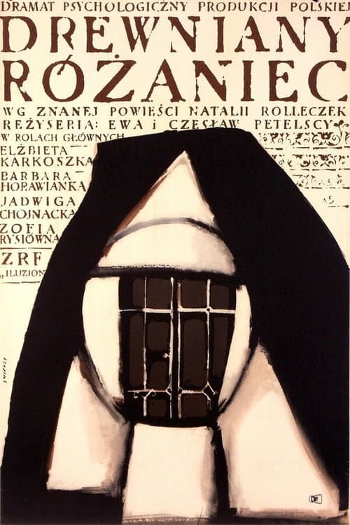 Drewniany różaniec poster