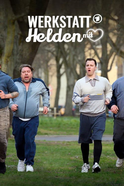 Werkstatthelden mit Herz poster