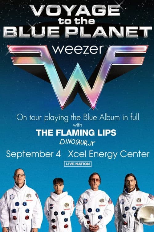 Weezer's Voyage to the Blue Planet: The Concert Film poster