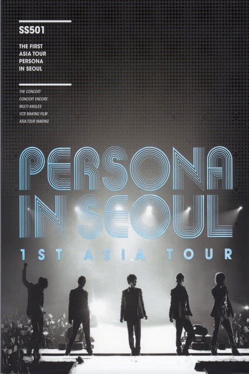 SS501 - 1st Asia Tour Persona in Japan poster