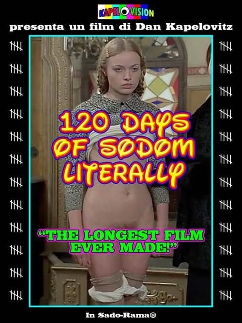 120 Days of Sodom Literally poster