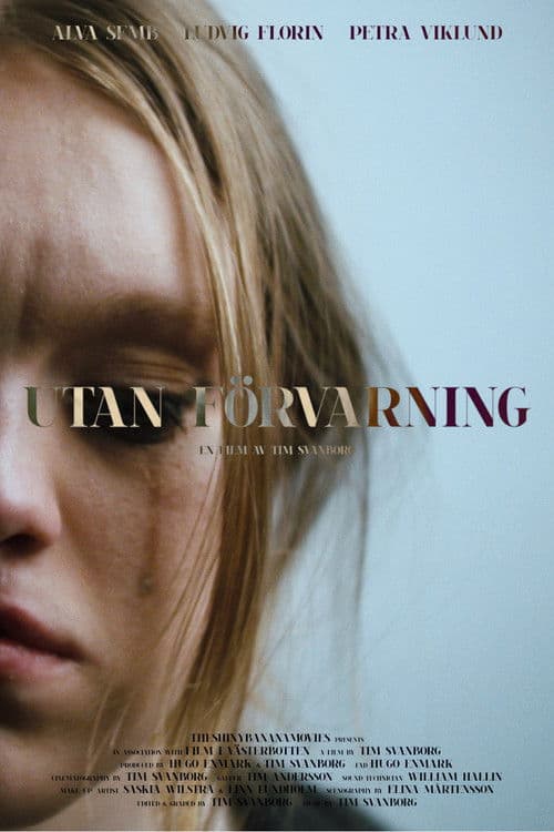Utan Förvarning poster