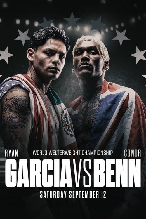 Ryan Garcia vs. Conor Benn poster