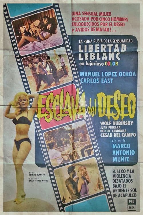 Esclava del deseo poster