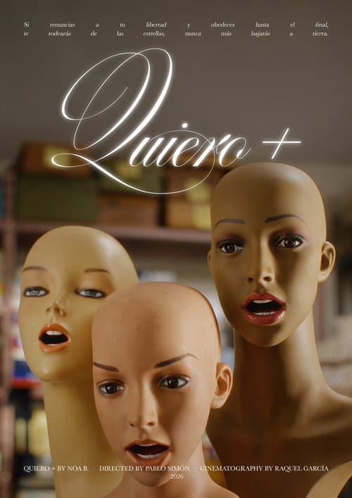 QUIERO + poster
